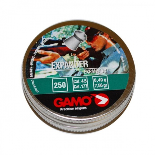 Пули для пневматики GAMO Expander 4,5 мм 0,49 грамма (250 шт.)