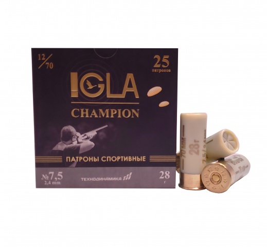 Патрон Igla-Champion 12/70 №7,5 28 гр