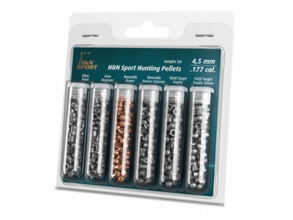 Пули пневматические H&N Hunting Set 4,5 мм (215 шт)