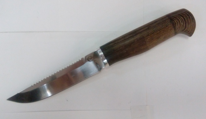 Нож ''Судак'' кован. ст.95×18 венге, литье