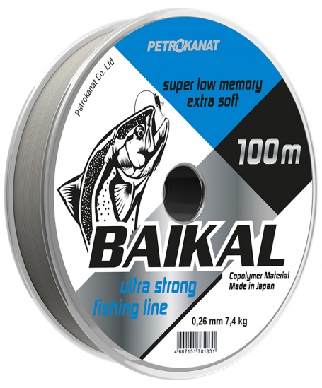 Леска БАЙКАЛ 100 м 