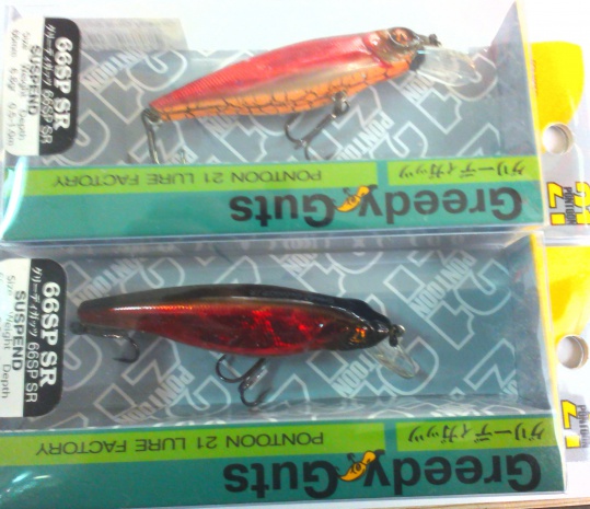 Воблер PONTOON 21 Greedy-Guts 66SP-SR