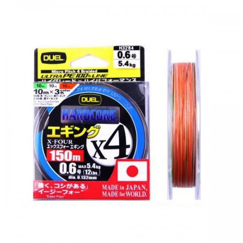 Шнур Duel PE 3Color 150m