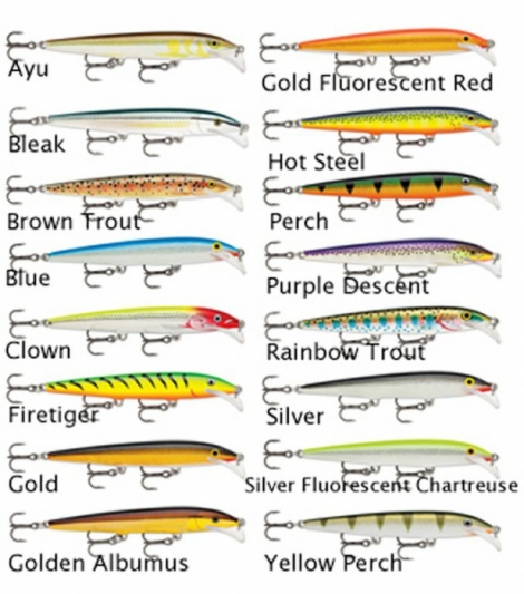 Воблер Rapala Minnow Scatter Rap 07/11