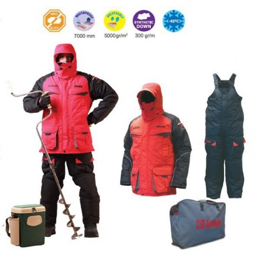 Зим. костюм Alaskan NewPolar куртка комб.