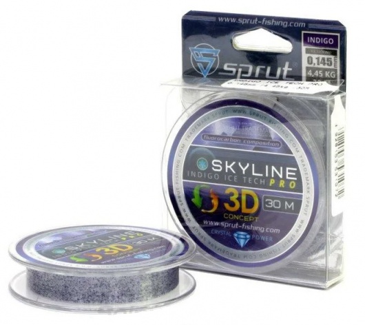 Леска Sprut Skyline 3D Flurocarbon 30m