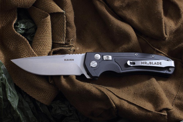 Выкидной автоматический Нож Mr. Blade ''RAVEN''