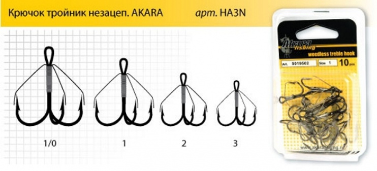 Тройник незацепляка Akara
