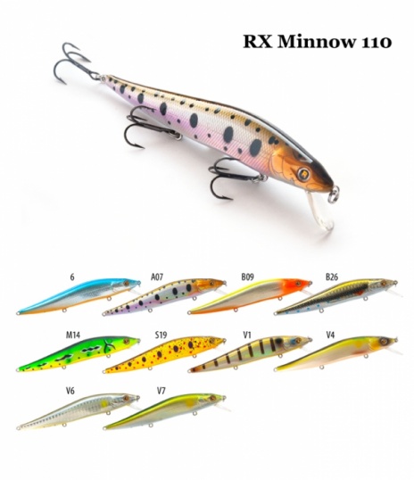Воблер RX Minnow 110