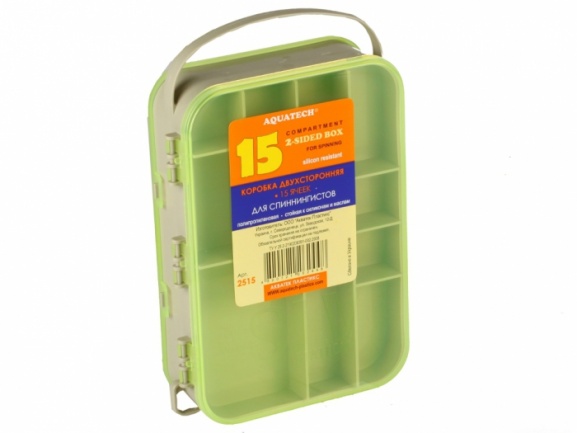 Коробка Aqutech 2515 2х-сторон. 15 яч.