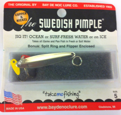 Блесна SWEDISH PIMPLE №5