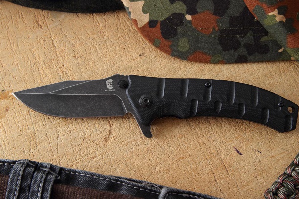 Складной нож Mr. Blade ''ODRA'' (black S.W)
