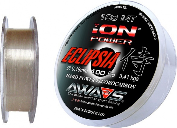 Леска Eclipsia Hard Power Fluorocarbon 100m.