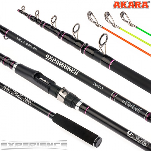 Уд. тел. уг. фид. 3 кол. Akara Expirence Tele TX-30 120гр 3.3 м 