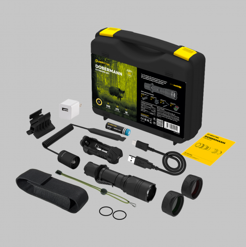 Фонарь Armytek Doberman Extended Set Тёплый