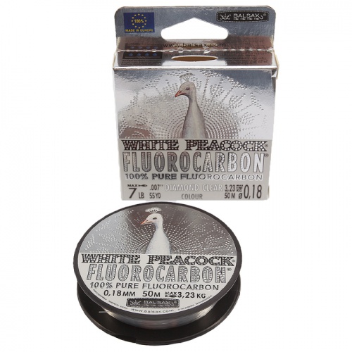 Леска повод. Wh. Peacock Fluorocarbon 50m