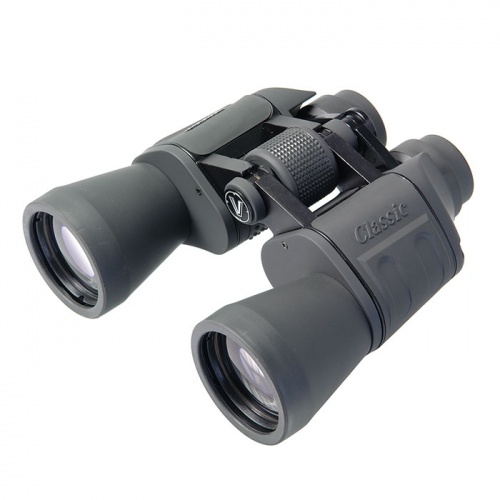 Бинокль Veber Classic БПШЦ 15×50 VRWA широкоугольный, серый