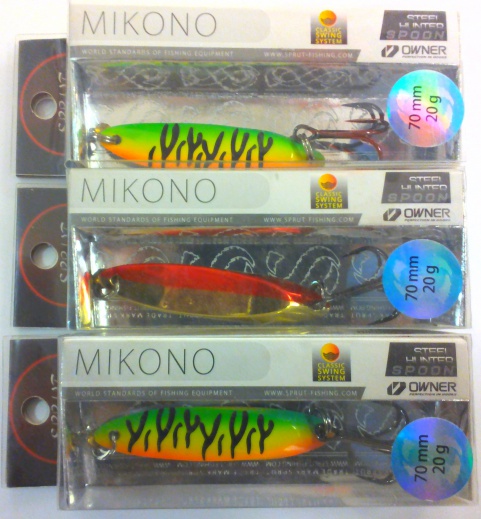 Блесна колебл. Sprut Mikono Spoon