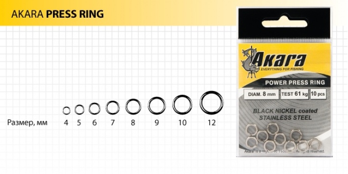 Кольцо Заводное Akara Power