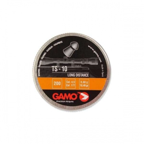 Пули для пневматики GAMO TS-10 4,5 мм 0,68 грамма (200 шт.)