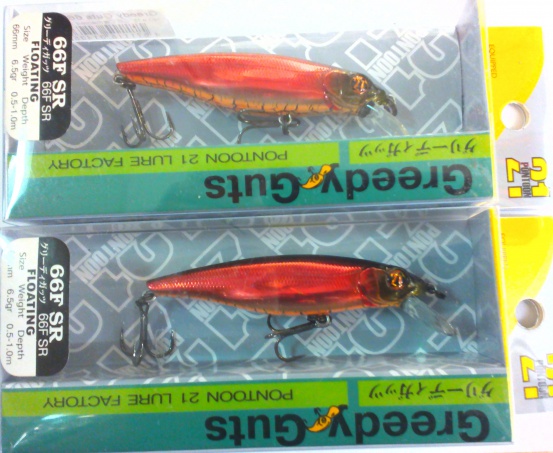 Воблер PONTOON 21 Greedy-Guts 66F-SR