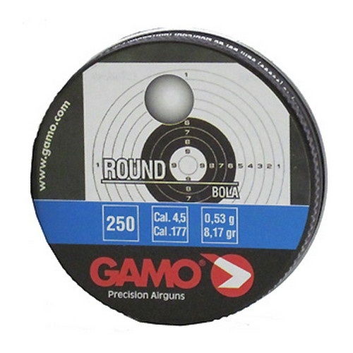 Пули пневматические GAMO Round 4,5 мм 0,53 грамма (250 шт.)