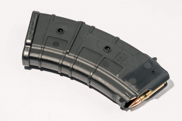Маг-н Pufgun на ВПО-133/АКМ/Сайга МК/М (без сухаря) 7,62×39 20п чёрн.