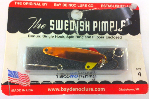 Блесна SWEDISH PIMPLE №4