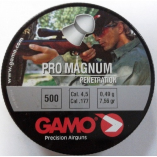 Пули пневматические GAMO Pro-Magnum 4,5 мм 0,49 грамма (250 шт.)