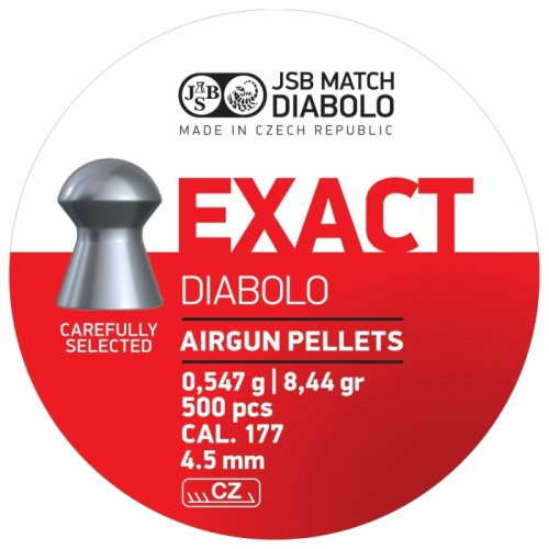 Пули пневматические EXACT Express Diabolo 4,5 мм 0,51 грамма (500 шт.)