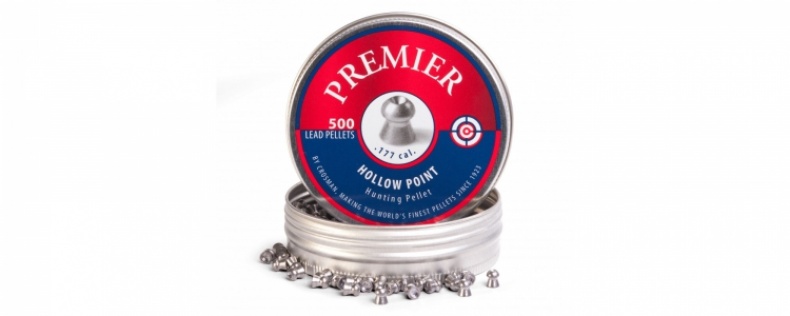 Пули для пневматики Crosman Premier Hollow Point 4,5 мм 7.9 гран (500 шт.)