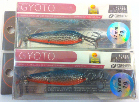Блесна колебл. Sprut Gyoto Spoon