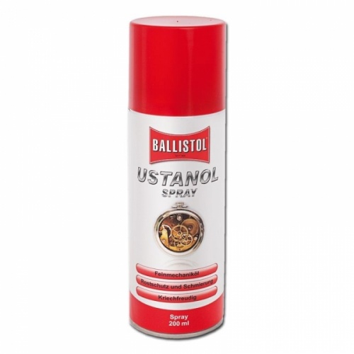 Масло оружейное нейтральное Ustanol spray 200 ml.