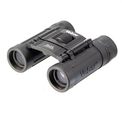 Бинокль БН 8×21 чёрн. Veber Sport