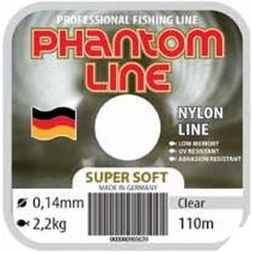 Леска Phantom Soft Clear в асс.