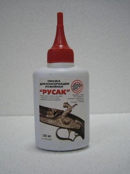 Масло ружейное для консервации ''Русак'' 120 мл.