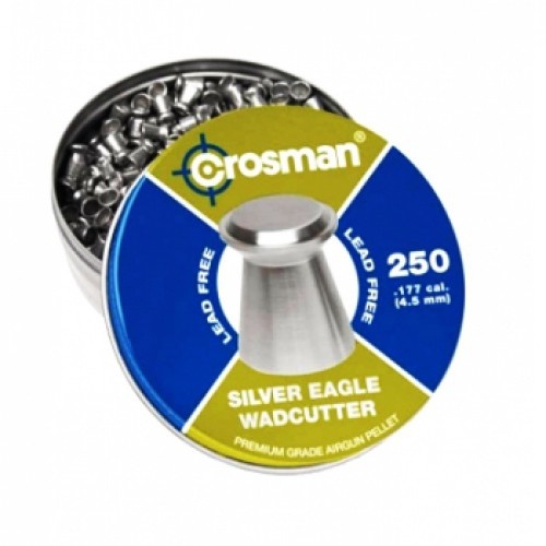Пули пневматические Crosman Silver Eagle WC 4,5 мм 4,8 гран (250 шт)