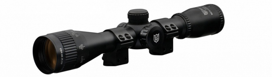 Прицел Nikko Stirling серии MOUNTMASTER 4x32 AO, halfmil-dot с подсв.(кр.зел) крон. в компл