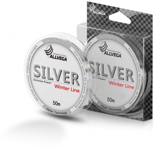 Леска моноф. ALLWEGA Sylver 50 m 