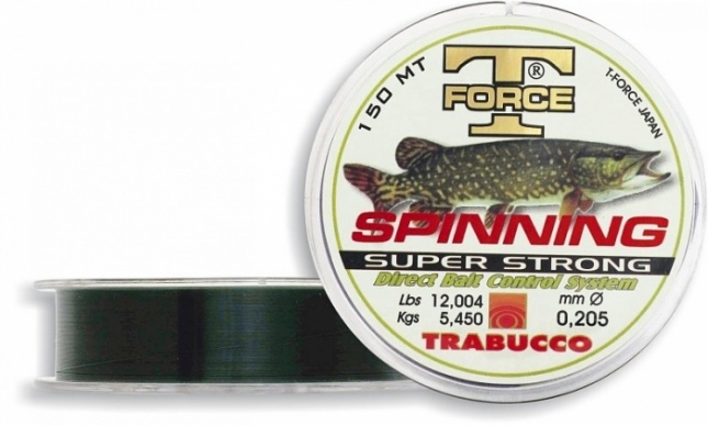 Леска Trabucco T-Force Spin Pike 150m в асс.