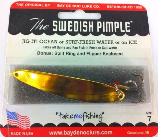 Блесна SWEDISH PIMPLE №7