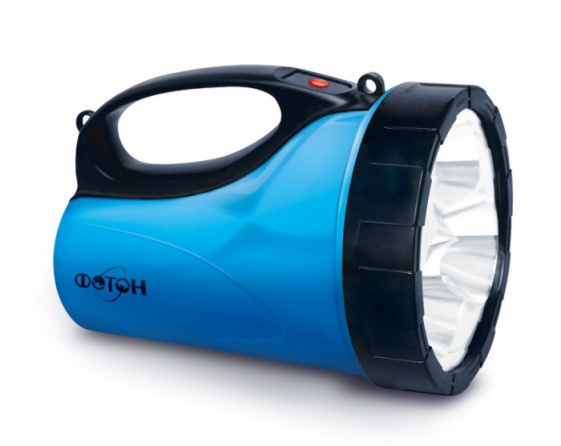 Фонарь акум.светодиод. ФОТОН PB-0303 Blue (3x0,5 W)