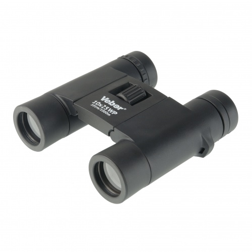 Бинокль Veber 10x25 WP черный