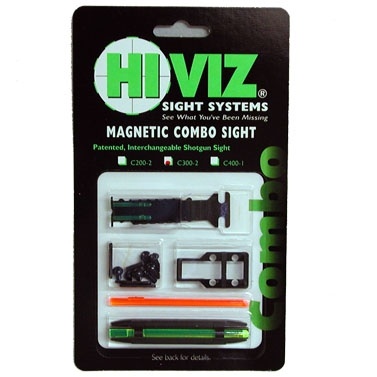 HiViz комп. из мушки и целика (мод. TS-1002 и М400) 8,2-11,3мм.