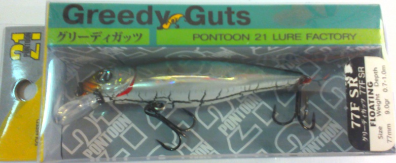 Воблер PONTOON 21 Greedy-Guts 77F-SR