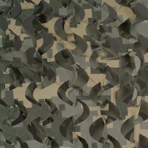 Сеть маскир. Пейзаж ''Полынь 3D''(2,4x6м) ПП-6