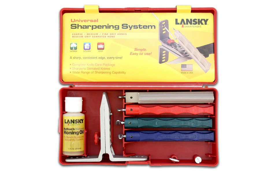 Lansky Knife Sharpener, Fine Serrated Knife Hone, LK-LSERT