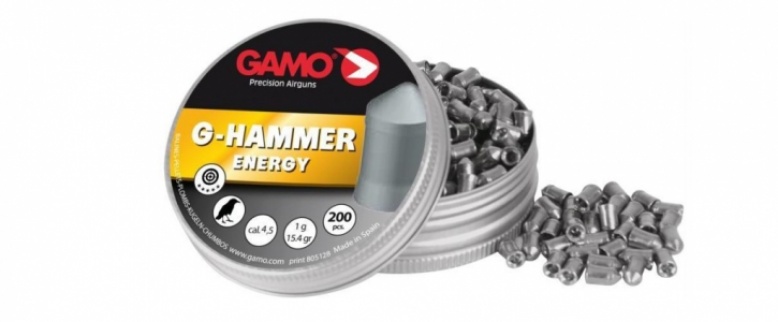 Пули для пневматики GAMO G-Hammer 4,5 мм (200 шт.)
