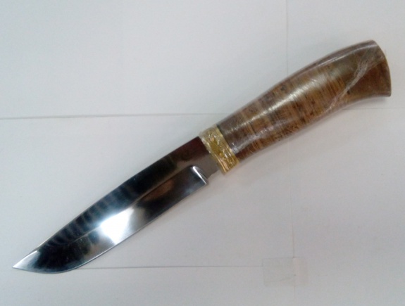 Нож ''Путник'' ст.65×13 береста, литье