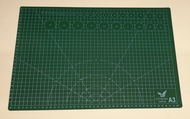 Коврик для резки, размер 600×450×4 мм и 450×300×4 мм